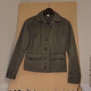 J Crew Green Jacket XS